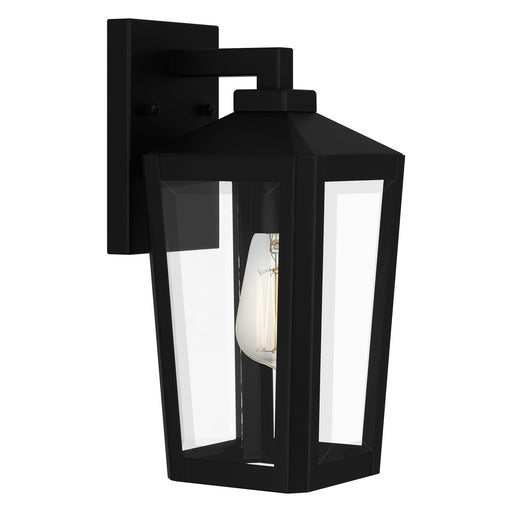 Myhouse Lighting Quoizel - BLOM8406MBK - One Light Outdoor Wall Mount - Blomfield - Matte Black