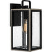 Myhouse Lighting Quoizel - BRAM8406MBK - One Light Outdoor Wall Mount - Bramshaw - Matte Black