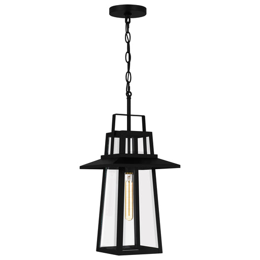 Myhouse Lighting Quoizel - DEV1910MBK - One Light Outdoor Hanging Lantern - Devonport - Matte Black