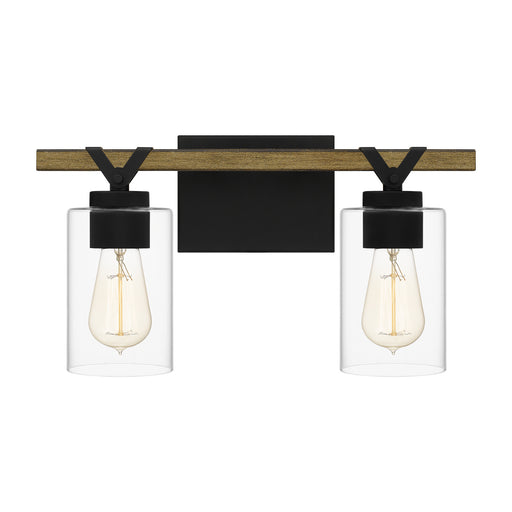 Myhouse Lighting Quoizel - DEVN8616MBK - Two Light Bath - Devon Court - Matte Black