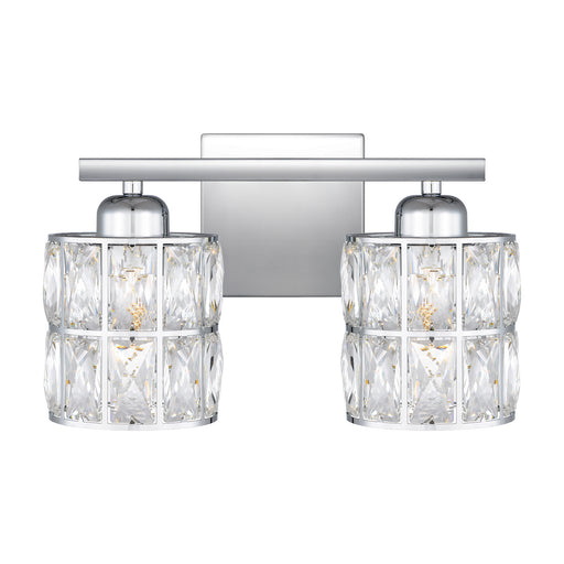 Myhouse Lighting Quoizel - GIB8613C - Two Light Bath - Gibson - Polished Chrome