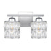 Myhouse Lighting Quoizel - GIB8613C - Two Light Bath - Gibson - Polished Chrome