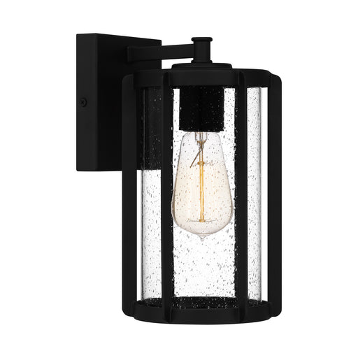 Myhouse Lighting Quoizel - HAZ8406EK - One Light Outdoor Wall Mount - Hazel - Earth Black