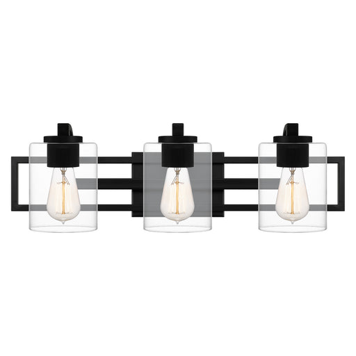 Myhouse Lighting Quoizel - LANS8624MBK - Three Light Bath - Lansdowne - Matte Black