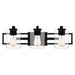 Myhouse Lighting Quoizel - LANS8624MBK - Three Light Bath - Lansdowne - Matte Black