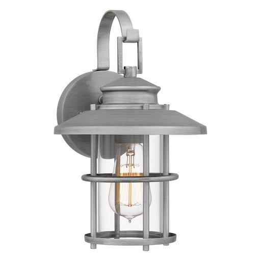 Myhouse Lighting Quoizel - LOM8408ABA - One Light Outdoor Wall Mount - Lombard - Antique Brushed Aluminum