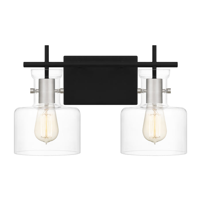 Myhouse Lighting Quoizel - PEN8616MBK - Two Light Bath - Pensbury - Matte Black