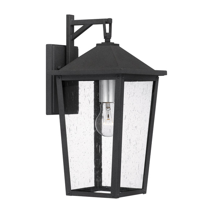 Myhouse Lighting Quoizel - STNL8408MB - One Light Outdoor Wall Mount - Stoneleigh - Mottled Black