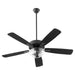 Myhouse Lighting Quorum - 4525-2259 - 52"Ceiling Fan - Ovation - Matte Black