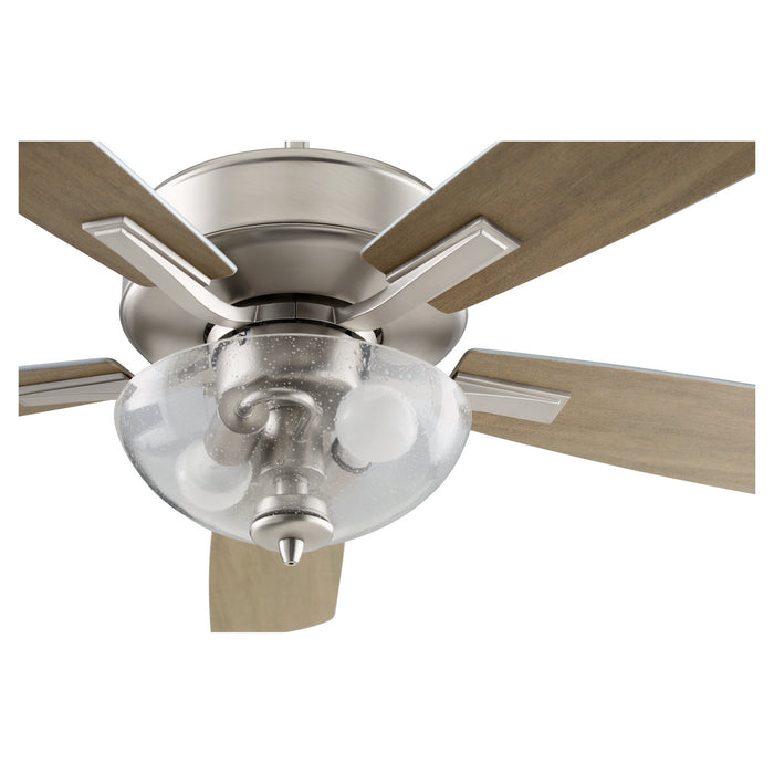 Myhouse Lighting Quorum - 4525-2265 - 52"Ceiling Fan - Ovation - Satin Nickel