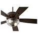 Myhouse Lighting Quorum - 4525-2286 - 52"Ceiling Fan - Ovation - Oiled Bronze