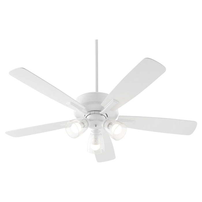 Myhouse Lighting Quorum - 4525-2308 - 52"Ceiling Fan - Ovation - Studio White