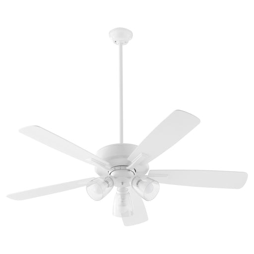 Myhouse Lighting Quorum - 4525-2308 - 52"Ceiling Fan - Ovation - Studio White