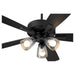 Myhouse Lighting Quorum - 4525-2359 - 52"Ceiling Fan - Ovation - Matte Black