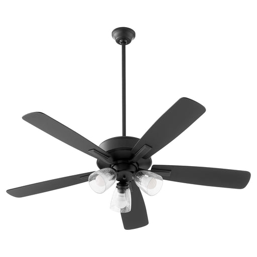 Myhouse Lighting Quorum - 4525-2359 - 52"Ceiling Fan - Ovation - Matte Black