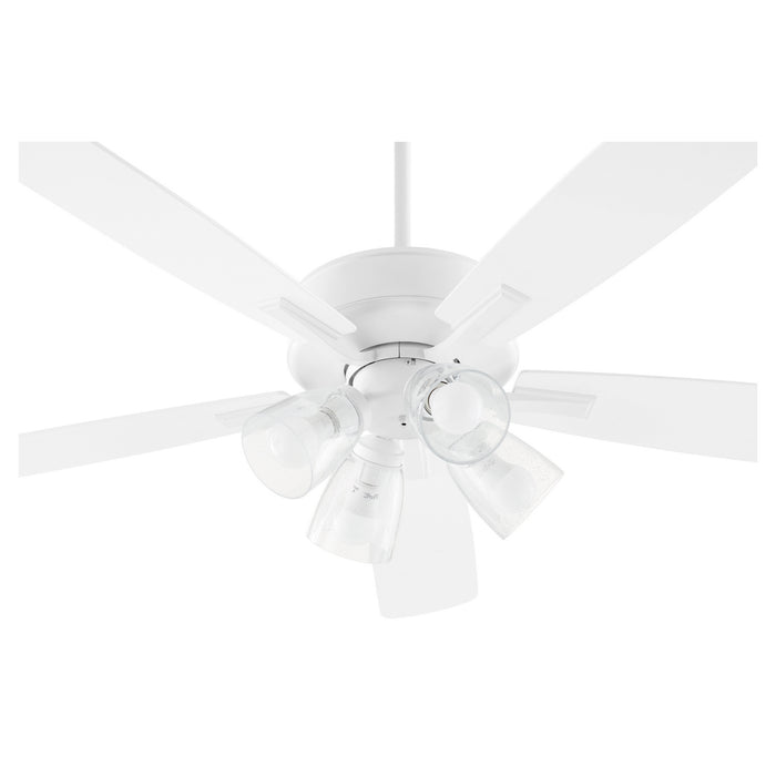 Myhouse Lighting Quorum - 4525-2408 - 52"Ceiling Fan - Ovation - Studio White