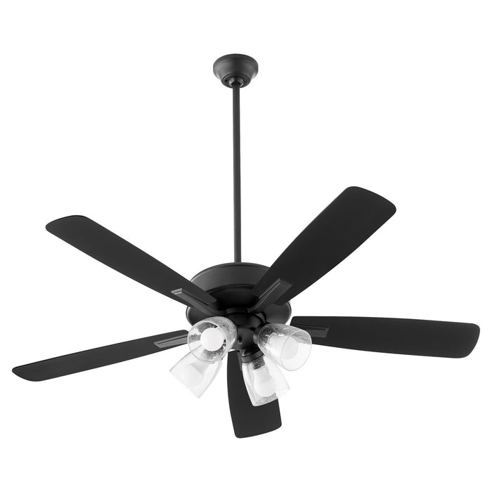 Myhouse Lighting Quorum - 4525-2459 - 52"Ceiling Fan - Ovation - Matte Black