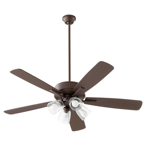 Myhouse Lighting Quorum - 4525-2486 - 52"Ceiling Fan - Ovation - Oiled Bronze