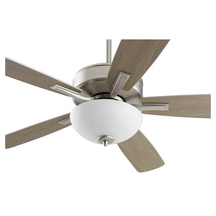 Myhouse Lighting Quorum - 4525-265 - 52"Ceiling Fan - Ovation - Satin Nickel