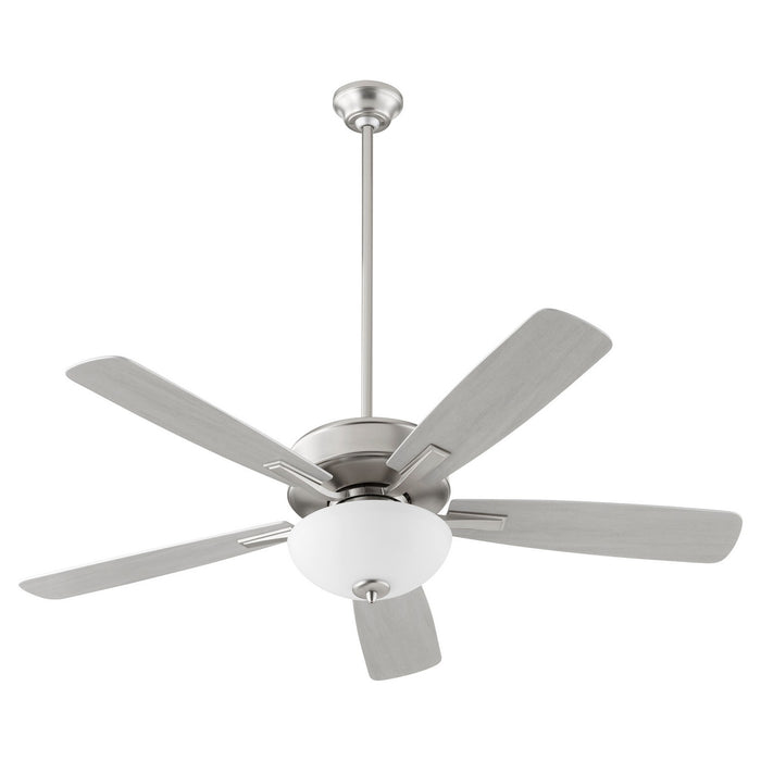 Myhouse Lighting Quorum - 4525-265 - 52"Ceiling Fan - Ovation - Satin Nickel