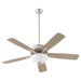 Myhouse Lighting Quorum - 4525-265 - 52"Ceiling Fan - Ovation - Satin Nickel