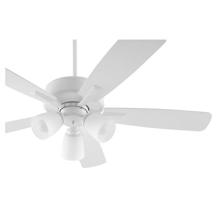 Myhouse Lighting Quorum - 4525-308 - 52"Ceiling Fan - Ovation - Studio White