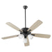 Myhouse Lighting Quorum - 4525-359 - 52"Ceiling Fan - Ovation - Matte Black