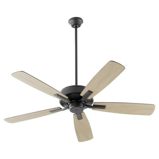 Myhouse Lighting Quorum - 4525-59 - 52"Ceiling Fan - Ovation - Matte Black