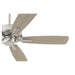 Myhouse Lighting Quorum - 4525-65 - 52"Ceiling Fan - Ovation - Satin Nickel