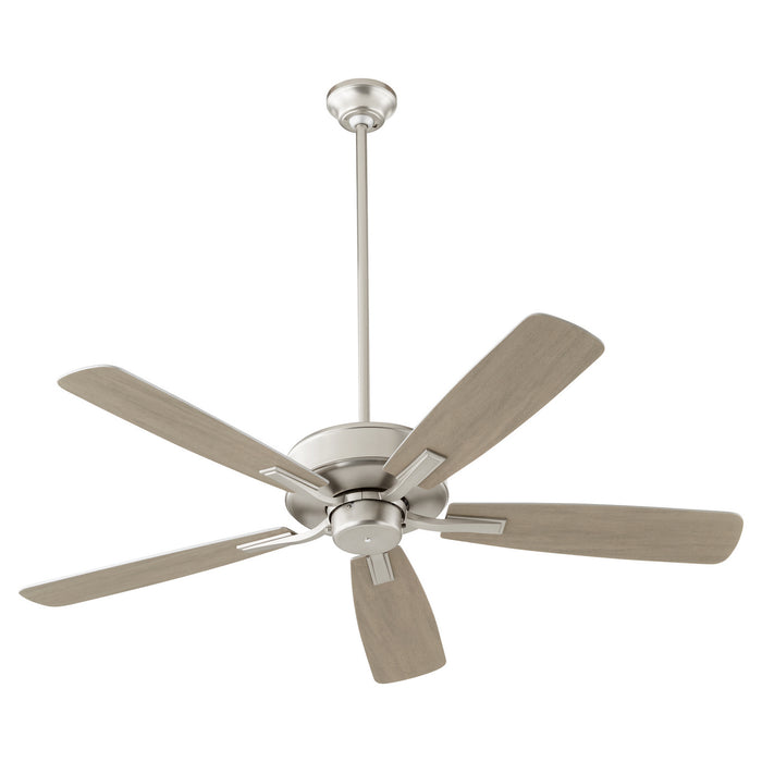 Myhouse Lighting Quorum - 4525-65 - 52"Ceiling Fan - Ovation - Satin Nickel