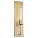 Myhouse Lighting Quorum - 512-1-80 - One Light Wall Mount - Sheridan - Aged Brass