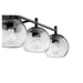 Myhouse Lighting Quorum - 578-4-59 - Four Light Vanity - Lyon - Matte Black