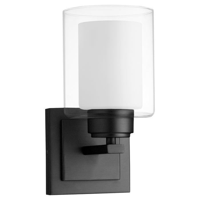 Myhouse Lighting Quorum - 582-1-59 - One Light Wall Mount - 582 Vanities - Matte Black