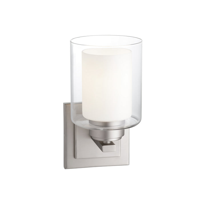 Myhouse Lighting Quorum - 582-1-65 - One Light Wall Mount - 582 Vanities - Satin Nickel