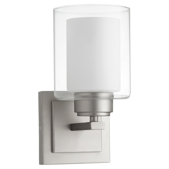 Myhouse Lighting Quorum - 582-1-65 - One Light Wall Mount - 582 Vanities - Satin Nickel