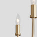 Myhouse Lighting Quorum - 657-5-80 - Five Light Chandelier - Harmony - Aged Brass