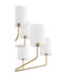 Myhouse Lighting Quorum - 657-9-80 - Nine Light Chandelier - Harmony - Aged Brass