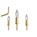 Myhouse Lighting Quorum - 657-9-80 - Nine Light Chandelier - Harmony - Aged Brass