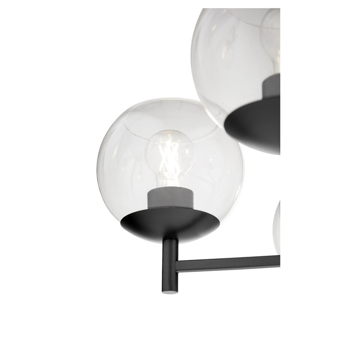 Myhouse Lighting Quorum - 678-5-59 - Five Light Chandelier - Lyon - Matte Black