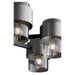 Myhouse Lighting Quorum - 683-6-6965 - Six Light Chandelier - Epsilon - Textured Black w/ Satin Nickel