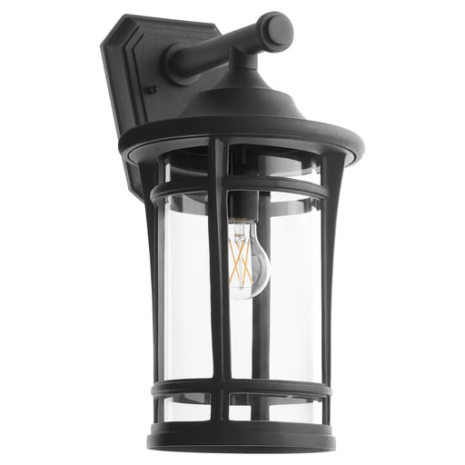 Myhouse Lighting Quorum - 718-18-69 - One Light Outdoor Lantern - Haley - Textured Black