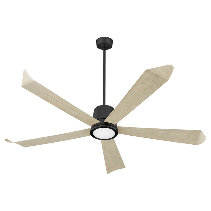 Myhouse Lighting Quorum - 82725-59 - 72"Patio Fan - Rova - Matte Black