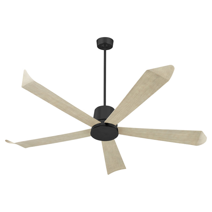 Myhouse Lighting Quorum - 82725-59 - 72"Patio Fan - Rova - Matte Black