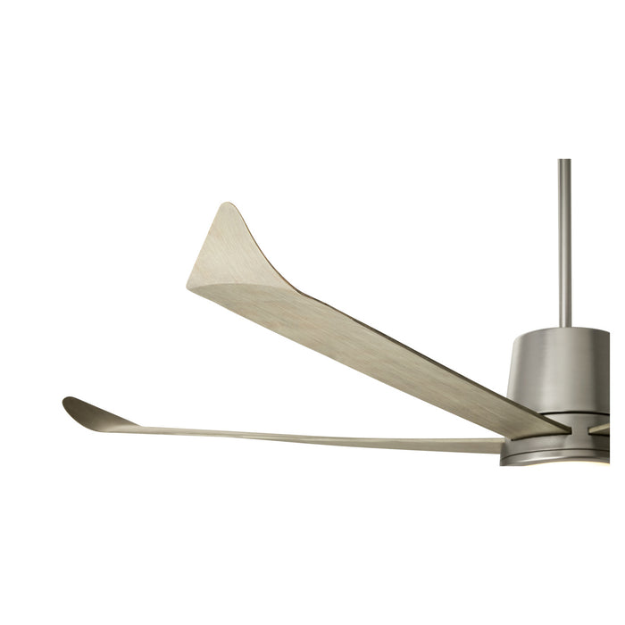 Myhouse Lighting Quorum - 82725-65 - 72"Patio Fan - Rova - Satin Nickel