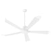 Myhouse Lighting Quorum - 82725-8 - 72"Patio Fan - Rova - Studio White