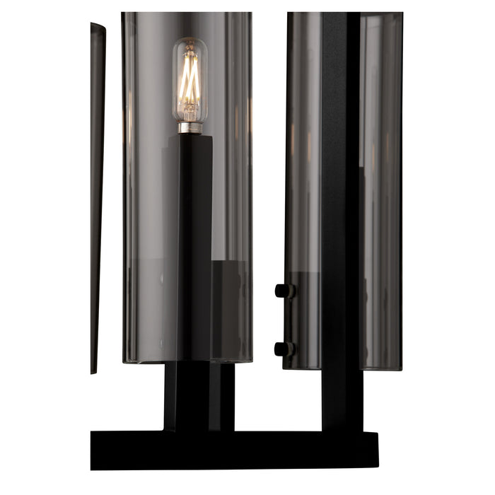 Myhouse Lighting Quorum - 8277-4-69 - Four Light Entry - Harbin - Textured Black