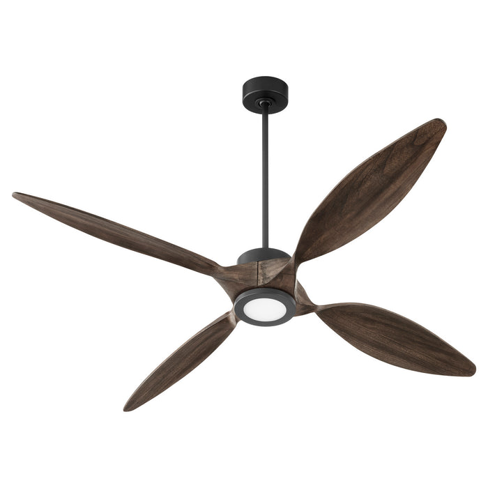 Myhouse Lighting Quorum - 28664-59 - 66"Ceiling Fan - Papillon - Matte Black