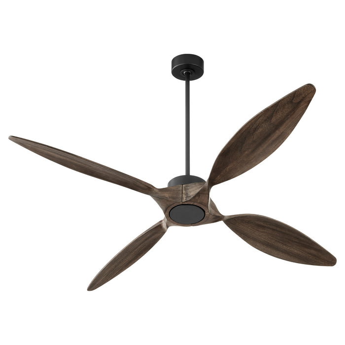 Myhouse Lighting Quorum - 28664-59 - 66"Ceiling Fan - Papillon - Matte Black