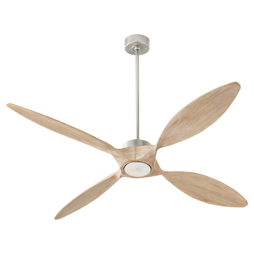 Myhouse Lighting Quorum - 28664-65 - 66"Ceiling Fan - Papillon - Satin Nickel