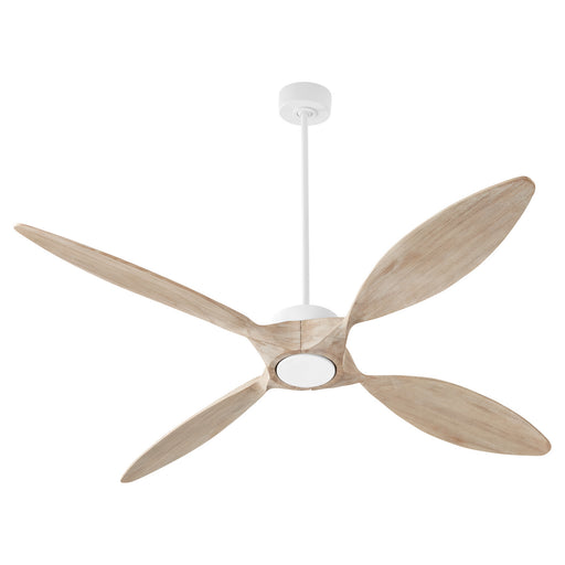 Myhouse Lighting Quorum - 28664-8 - 66"Ceiling Fan - Papillon - Studio White